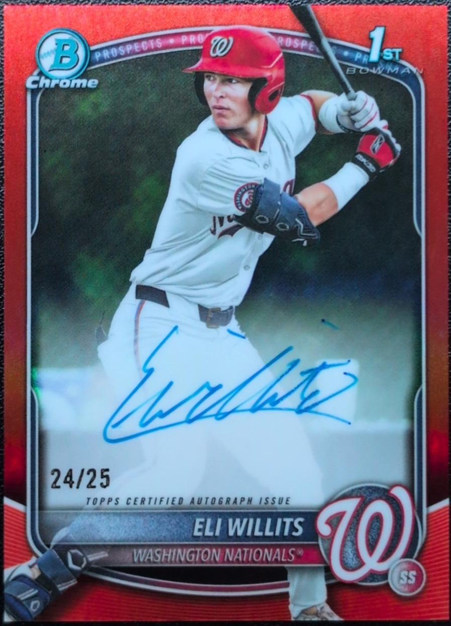 Eli Willits [Orange Refractor] #CPA-EW