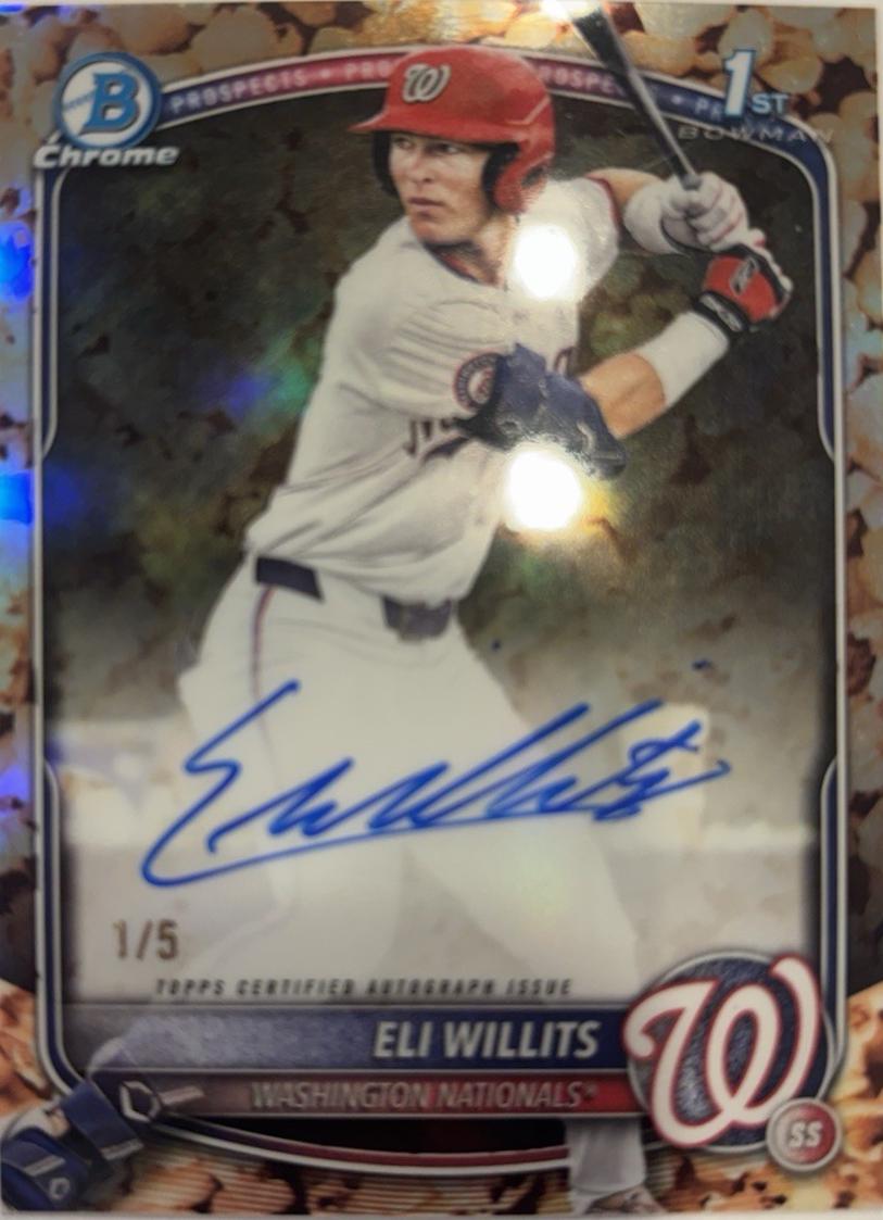 Eli Willits [Peanuts Refractor] #CPA-EW
