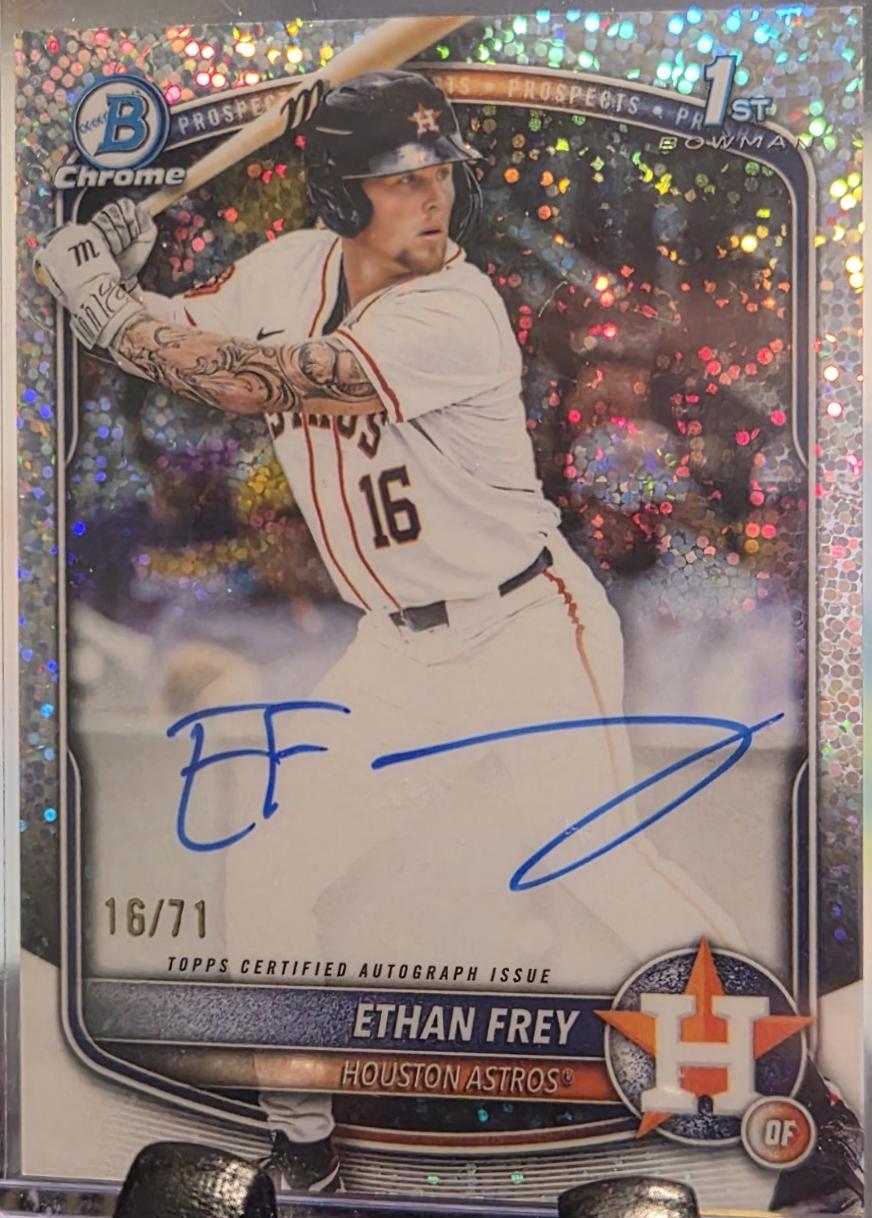 Ethan Frey [Sparkle Refractor] #CPA-EF