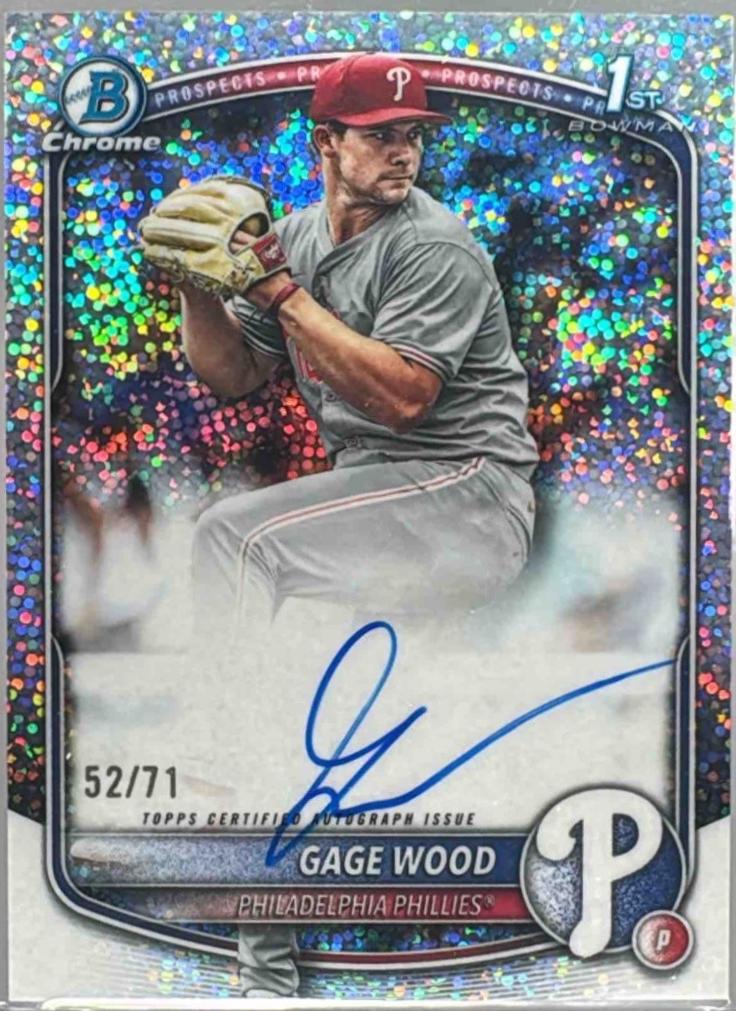 Gage Wood [Sparkle Refractor] #CPA-GW