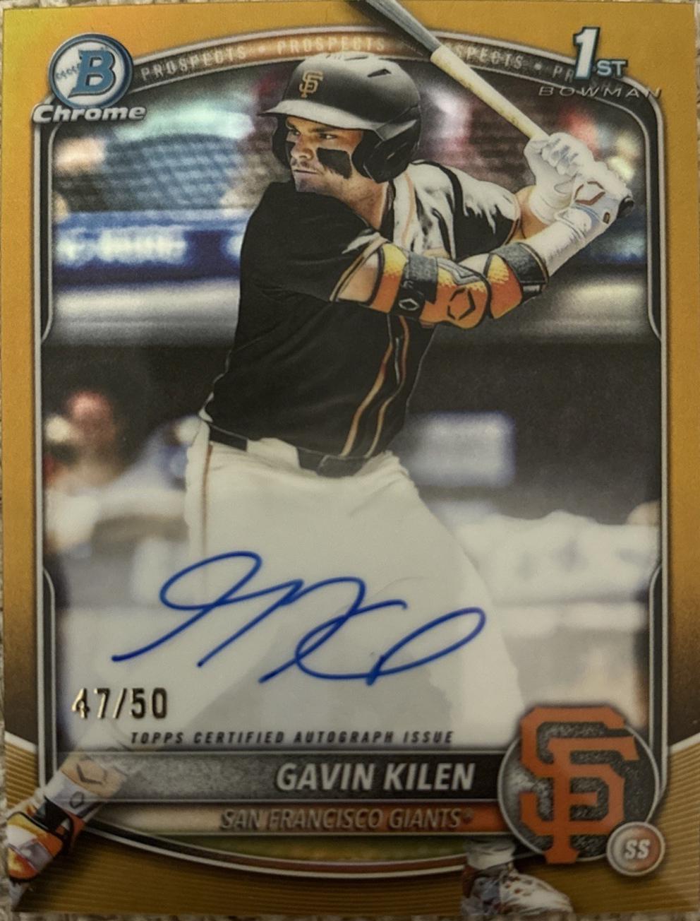 Gavin Kilen [Gold Refractor] #CPA-GK