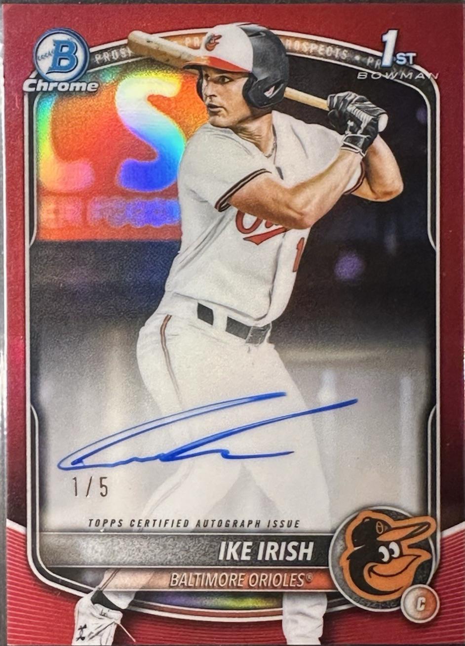 Ike Irish [Red Refractor] #CPA-II