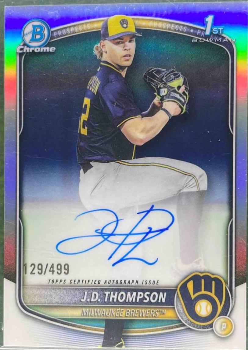 J.D. Thompson [Refractor] #CPA-JT