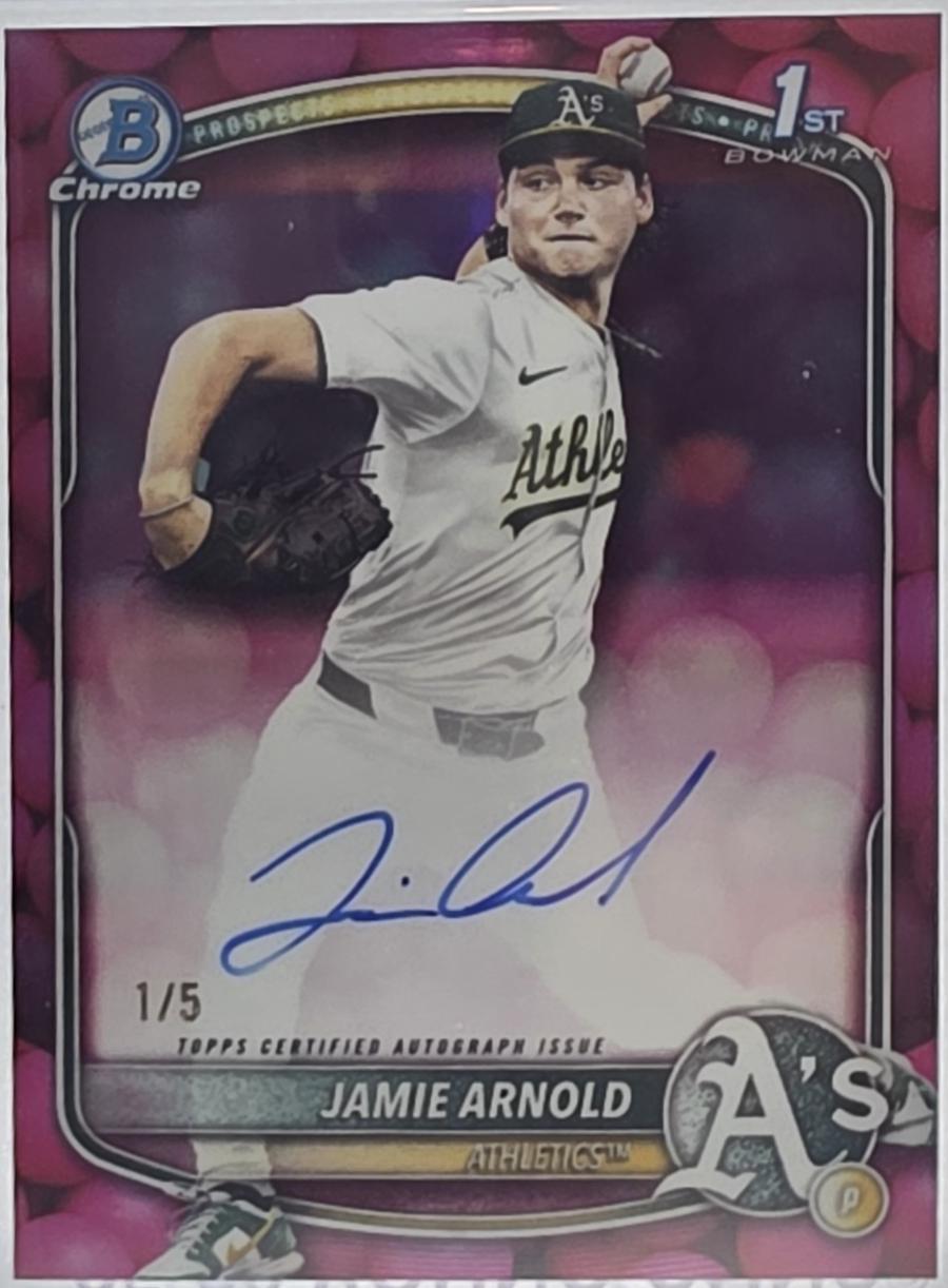 Jamie Arnold [Red Wave Refractor] #CPA-JA