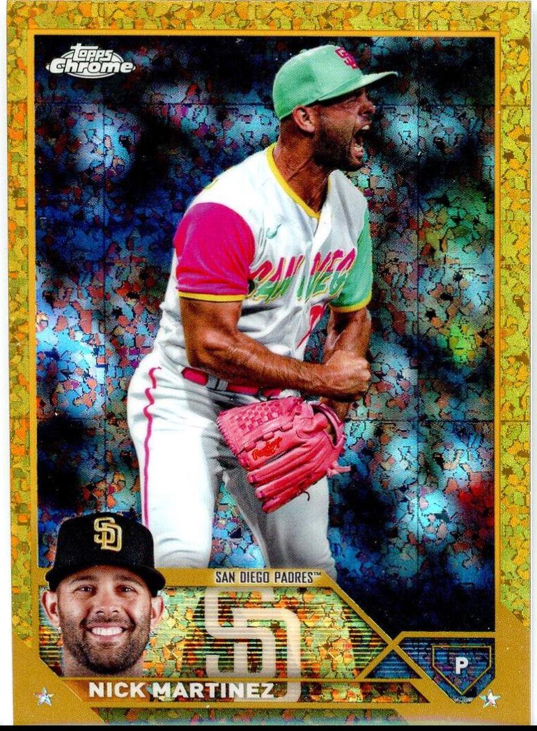 Nick Martinez [Gold Mini-Diamond] #USC166