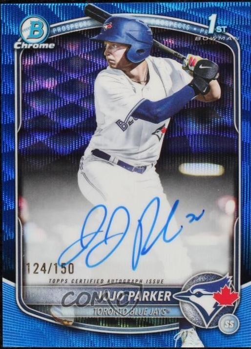 JoJo Parker [Blue Wave Refractor] #CPA-JP