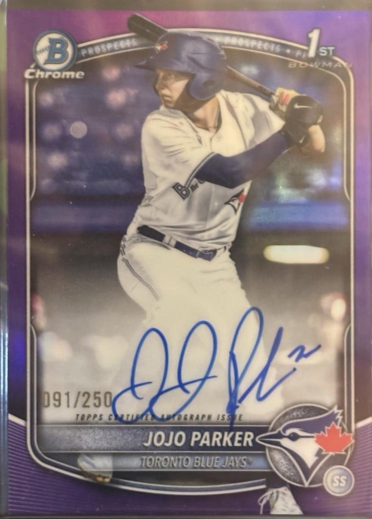 JoJo Parker [Purple Refractor] #CPA-JP
