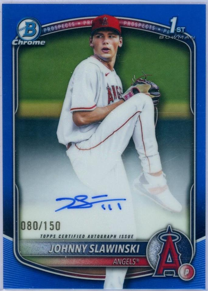 Johnny Slawinski [Blue Refractor] #CPA-JS