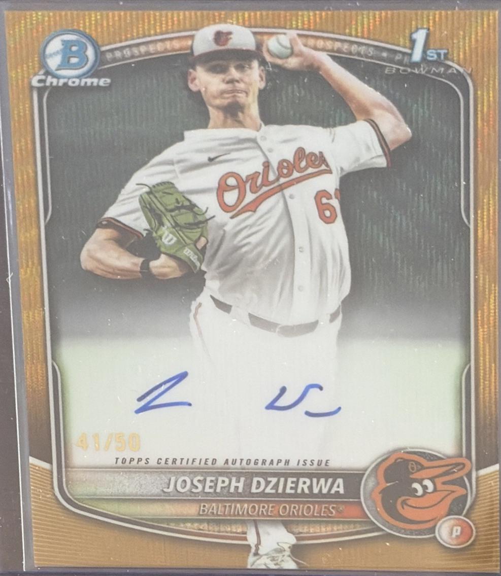 Joseph Dzierwa [Gold Wave Refractor] #CPA-JD