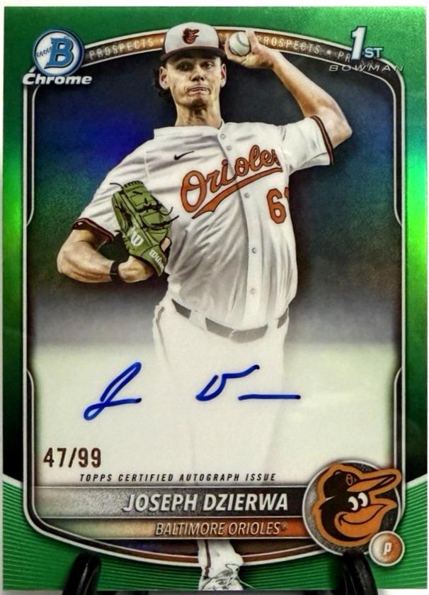 Joseph Dzierwa [Green Refractor] #CPA-JD