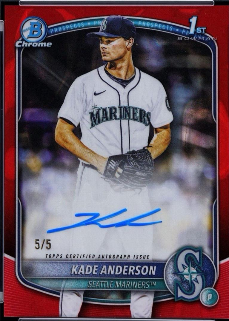 Kade Anderson [Red Lava Refractor] #CPA-KA