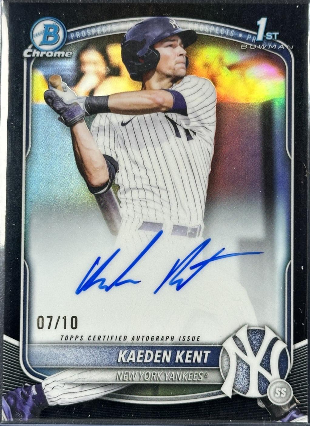 Kaeden Kent [Black Refractor] #CPA-KKE