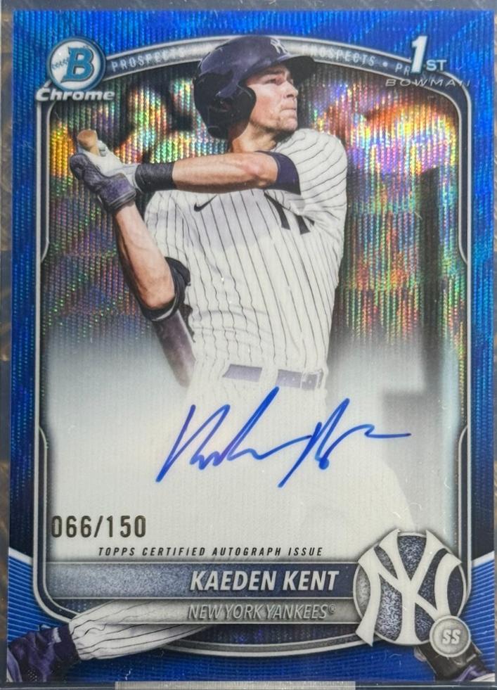 Kaeden Kent [Blue Wave Refractor] #CPA-KKE