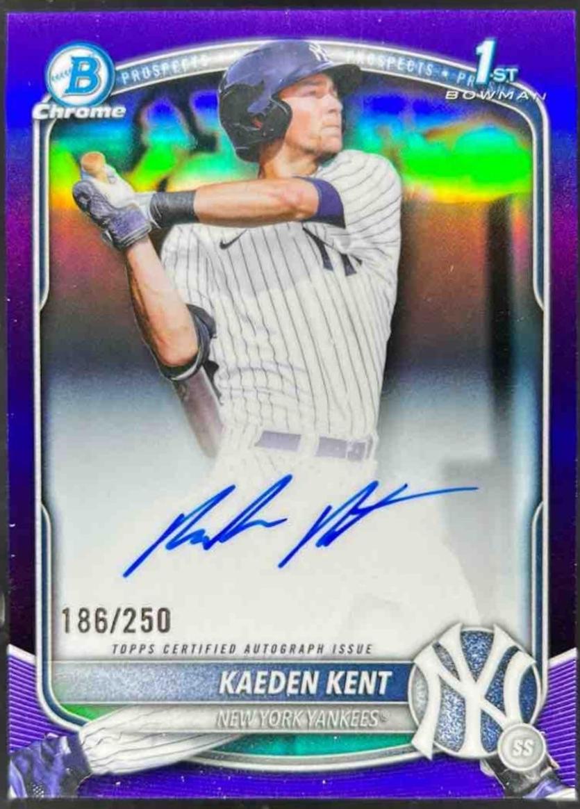 Kaeden Kent [Purple Refractor] #CPA-KKE