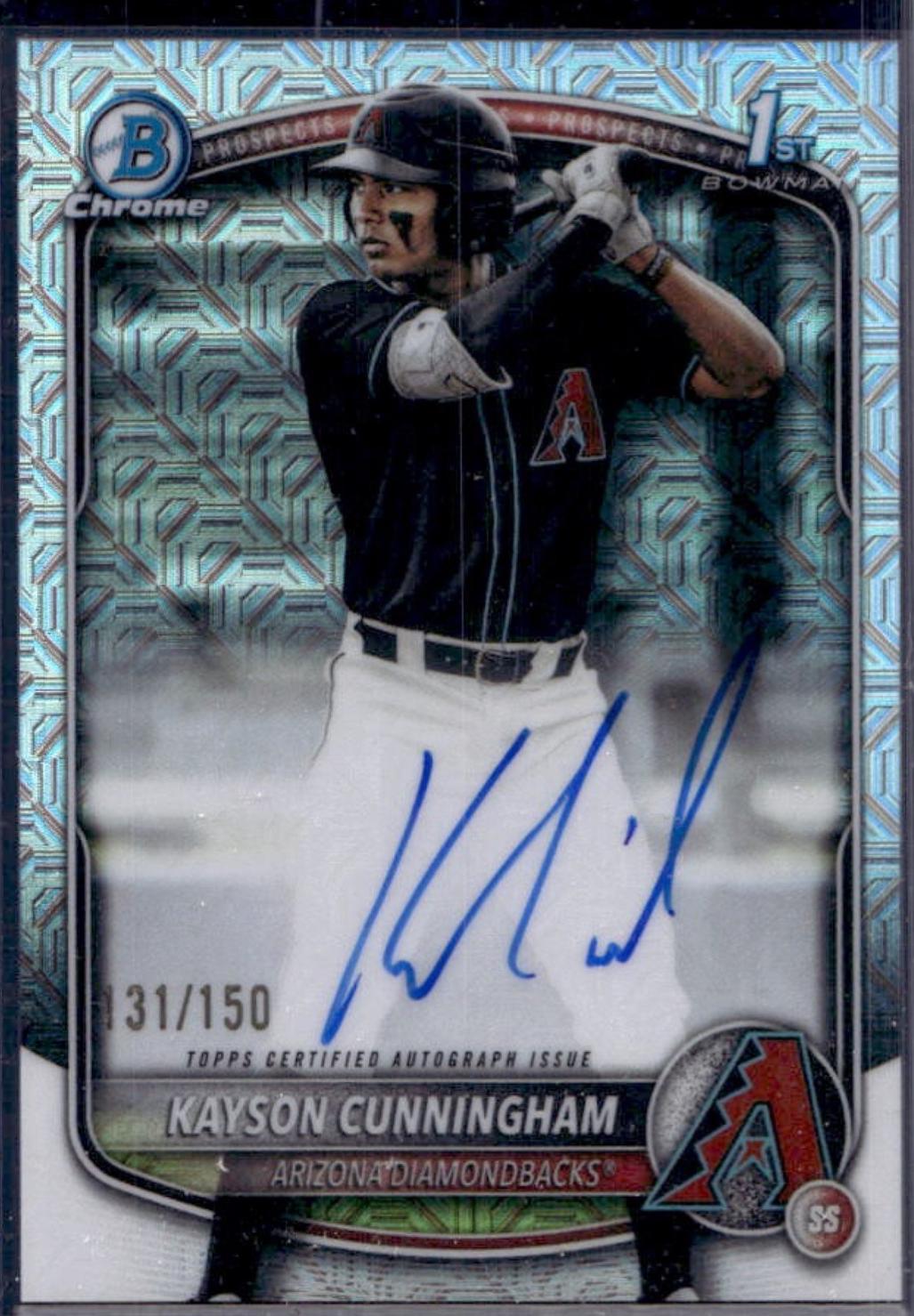 Kayson Cunningham [Choice Refractor] #CPA-KC
