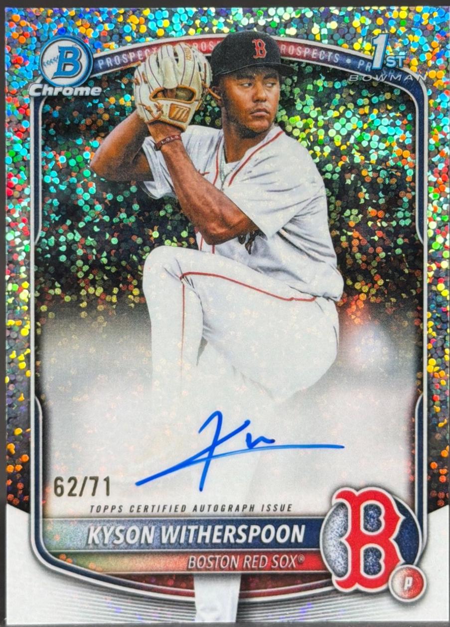Kyson Witherspoon [Sparkle Refractor] #CPA-KW