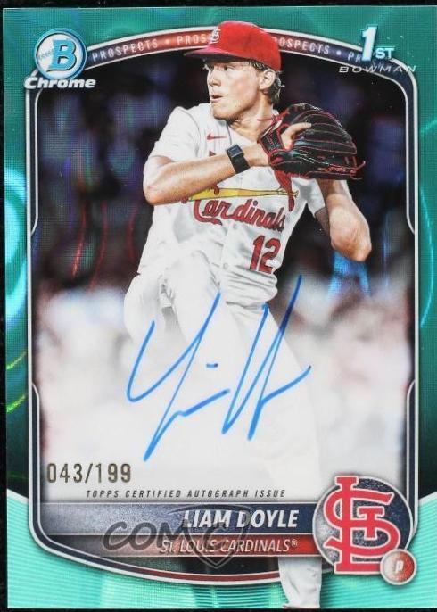Liam Doyle [Aqua Lava Refractor] #CPA-LD