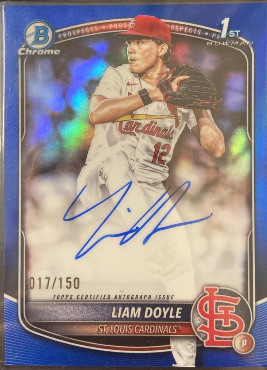Liam Doyle [Blue Refractor] #CPA-LD