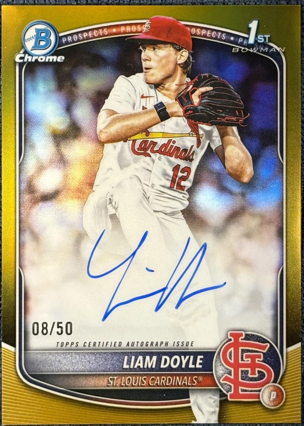 Liam Doyle [Gold Refractor] #CPA-LD