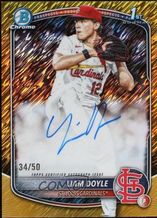 Liam Doyle [Gold Shimmer Refractor] #CPA-LD
