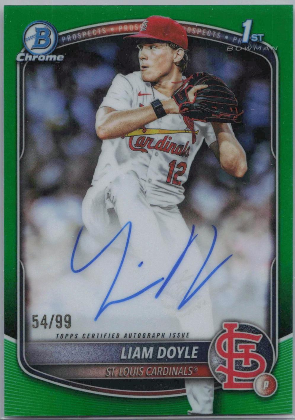 Liam Doyle [Green Refractor] #CPA-LD