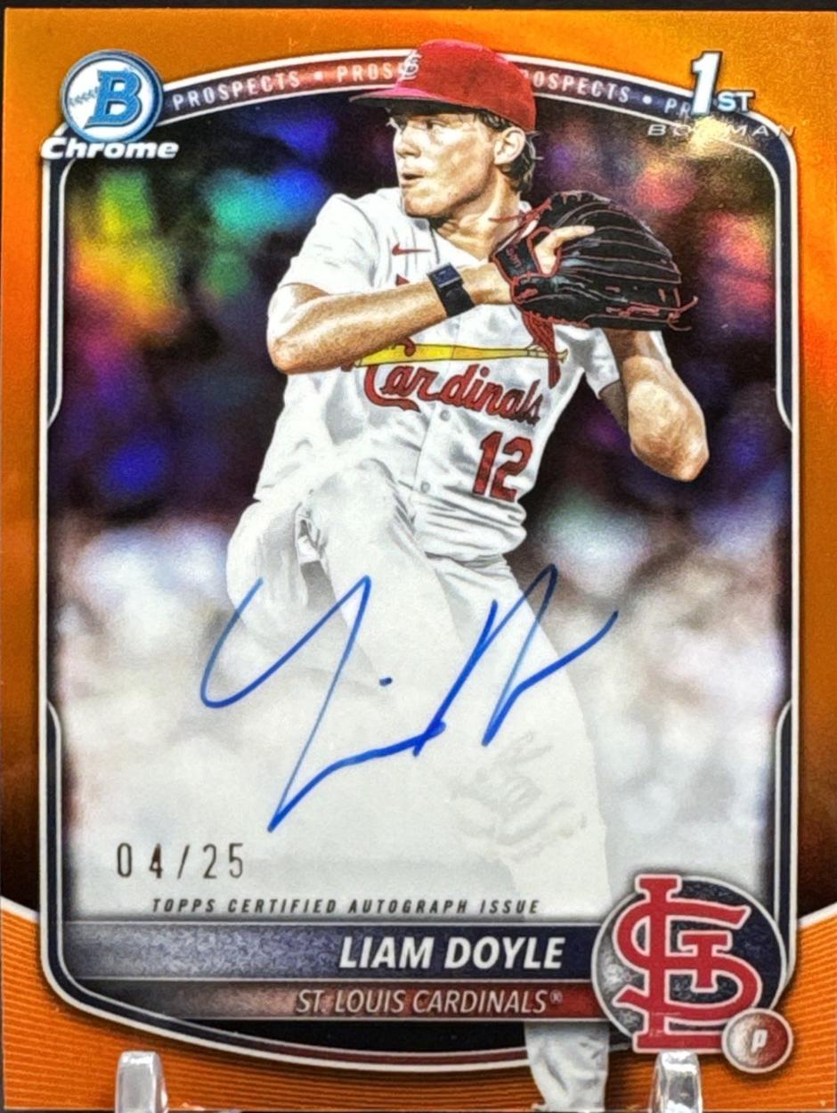 Liam Doyle [Orange Refractor] #CPA-LD