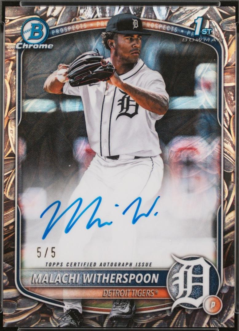 Malachi Witherspoon [Red X-Fractor] #CPA-MW