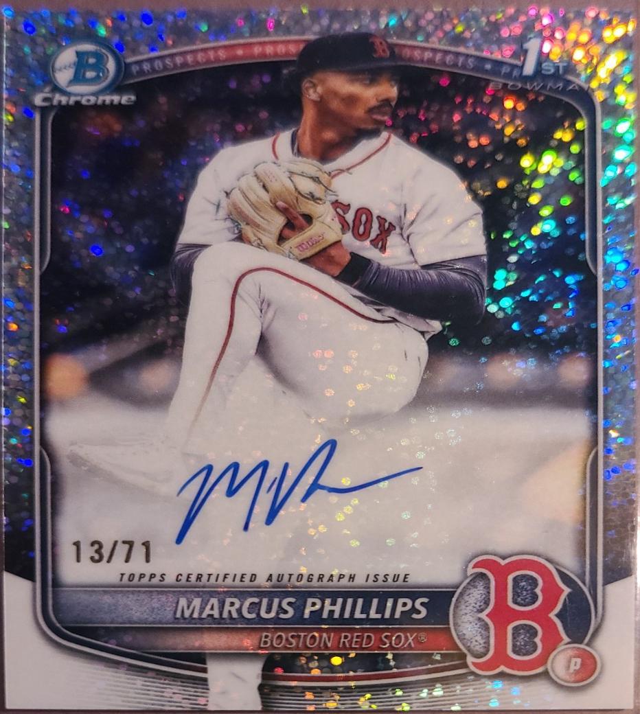 Marcus Phillips [Sparkle Refractor] #CPA-MP