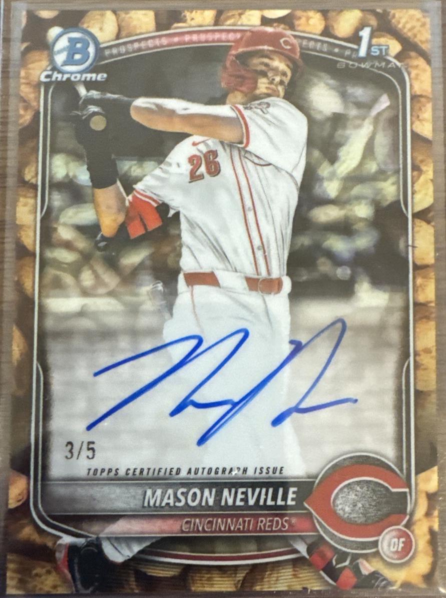 Mason Neville [Peanuts Refractor] #CPA-MN