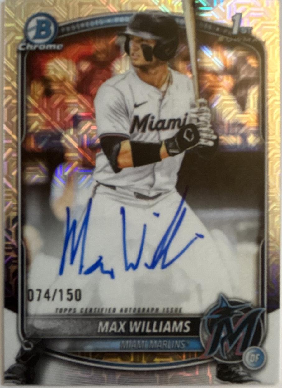 Max Williams [Choice Refractor] #CPA-MWI