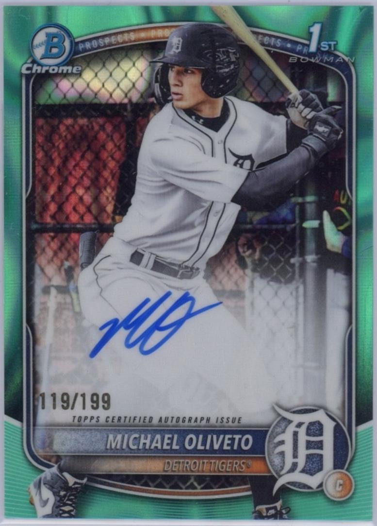 Michael Oliveto [Aqua Lava Refractor] #CPA-MO