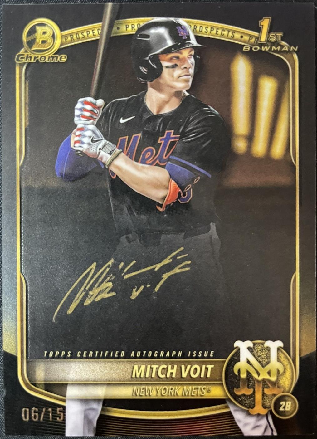 Mitch Voit [Gold Ink] #CPA-MV