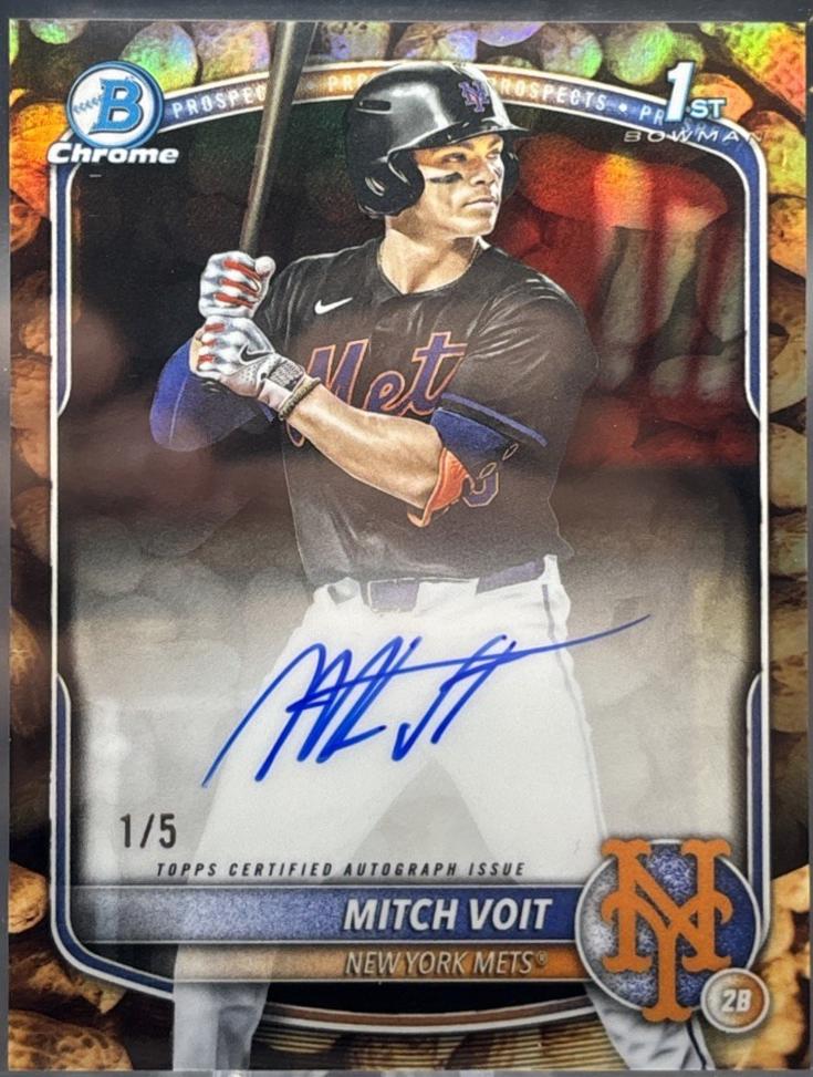 Mitch Voit [Peanuts Refractor] #CPA-MV