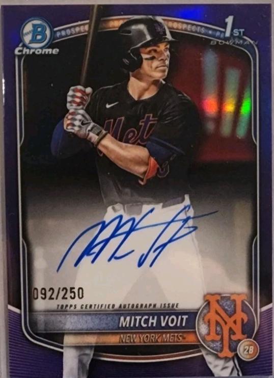 Mitch Voit [Purple Refractor] #CPA-MV