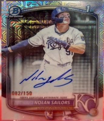 Nolan Sailors [Mojo Refractor] #CPA-NSA