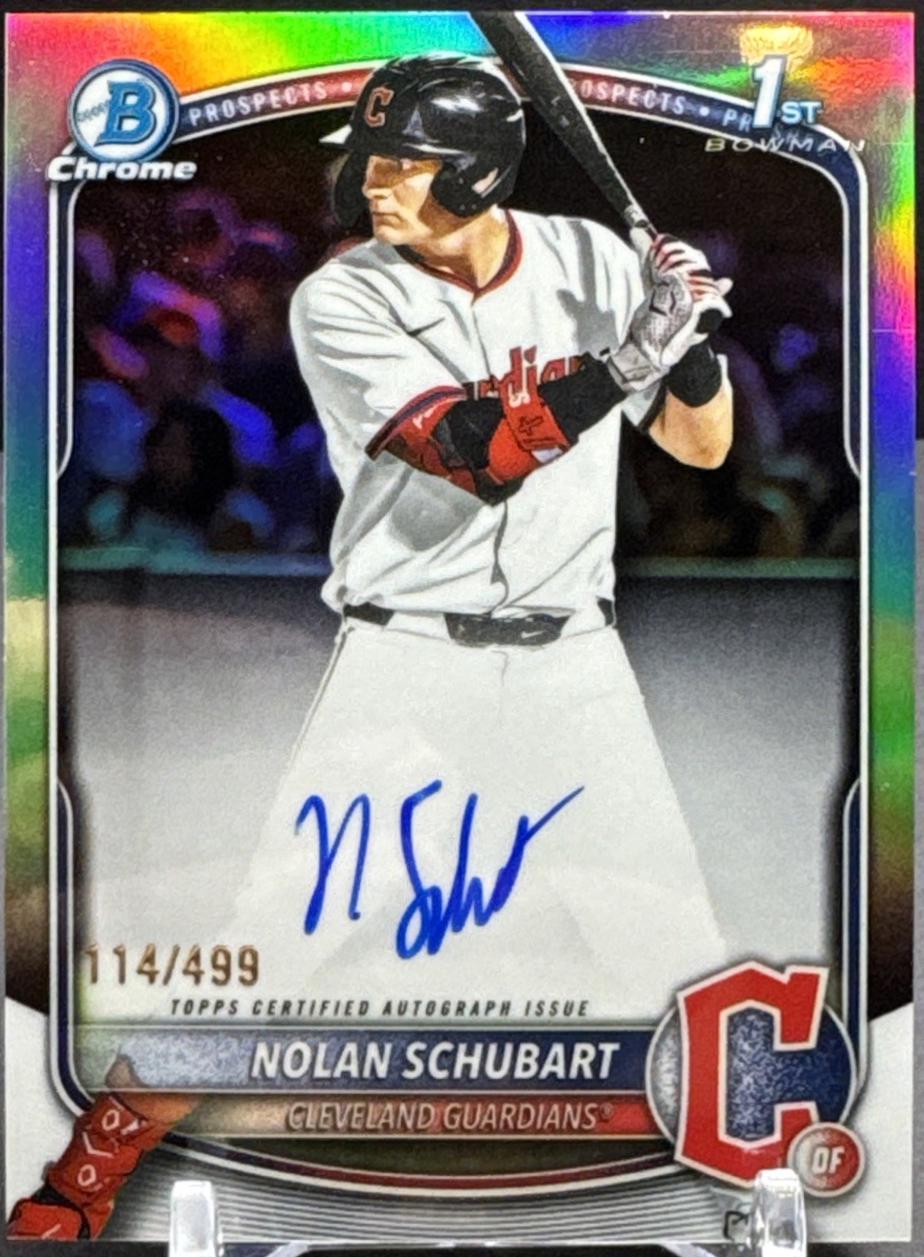 Nolan Schubart [Refractor] #CPA-NS
