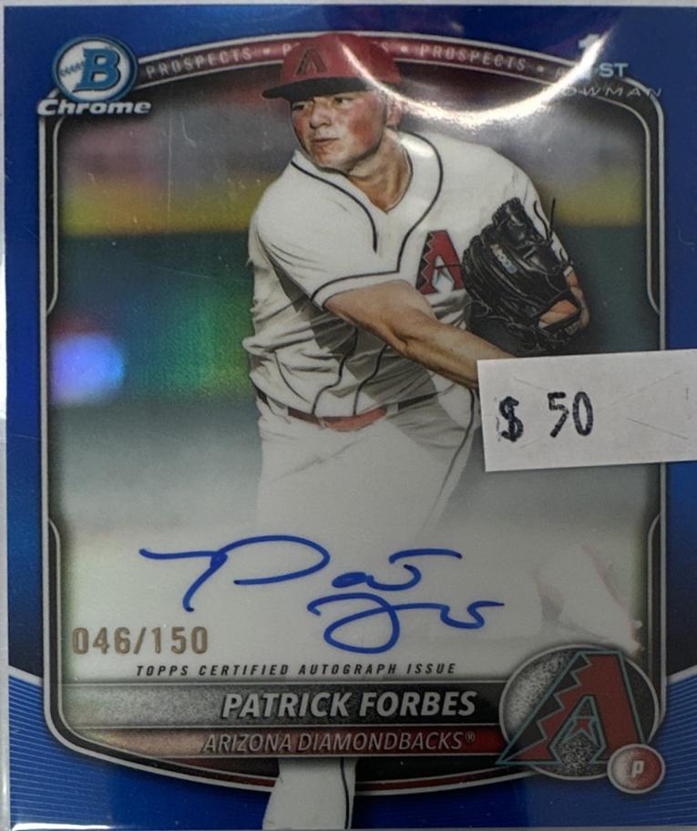 Patrick Forbes [Blue Refractor] #CPA-PF