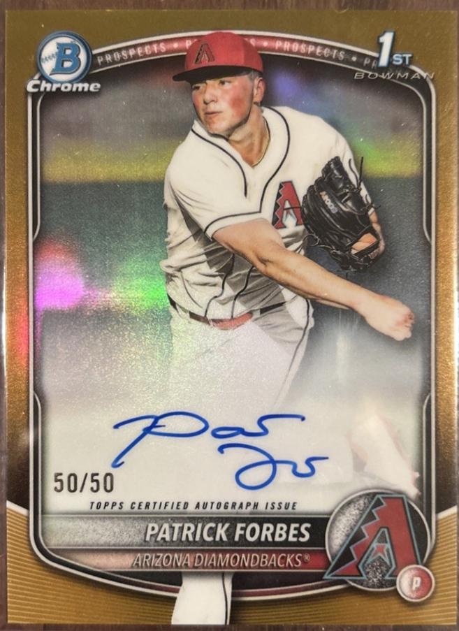Patrick Forbes [Gold Refractor] #CPA-PF
