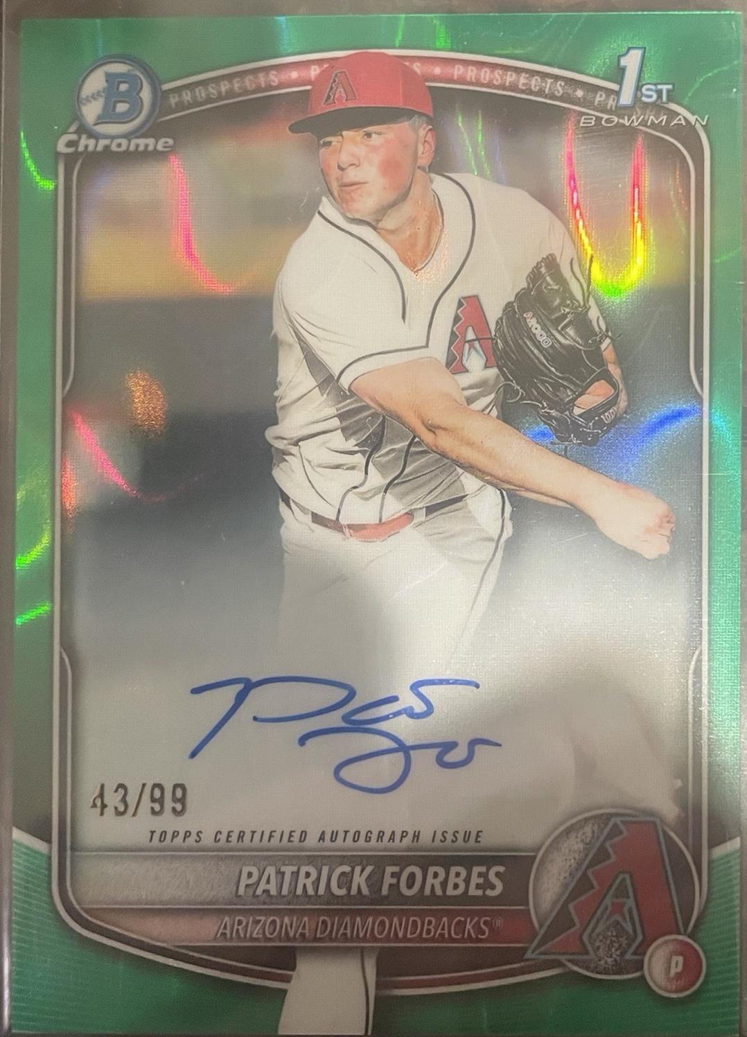 Patrick Forbes [Green Refractor] #CPA-PF