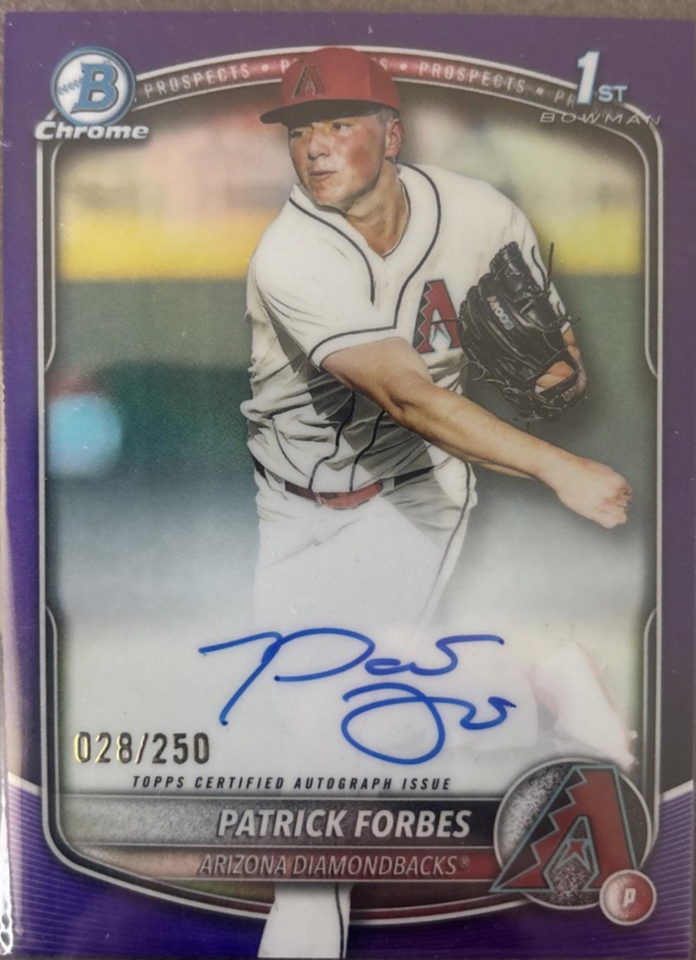 Patrick Forbes [Purple Refractor] #CPA-PF