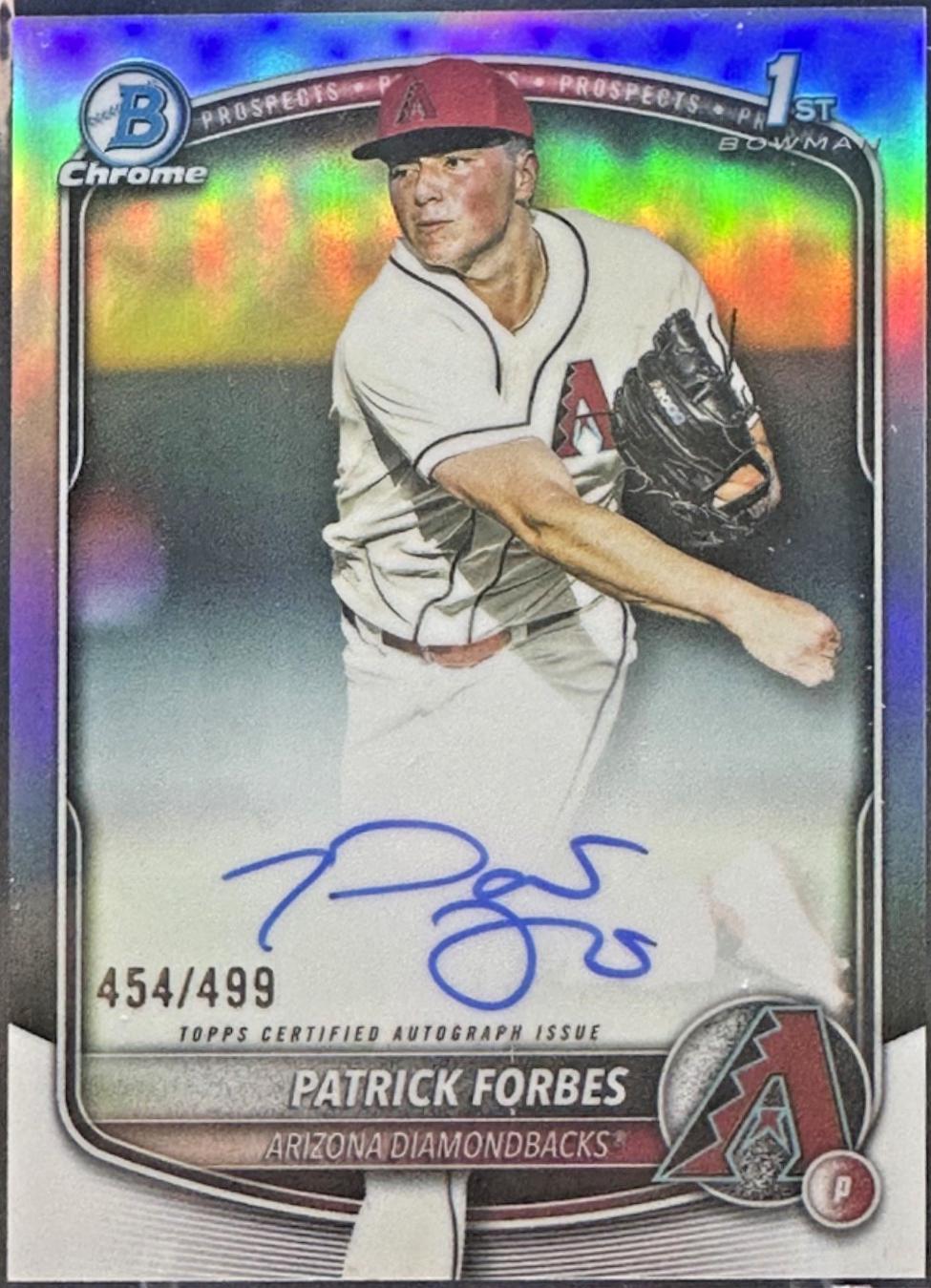 Patrick Forbes [Refractor] #CPA-PF