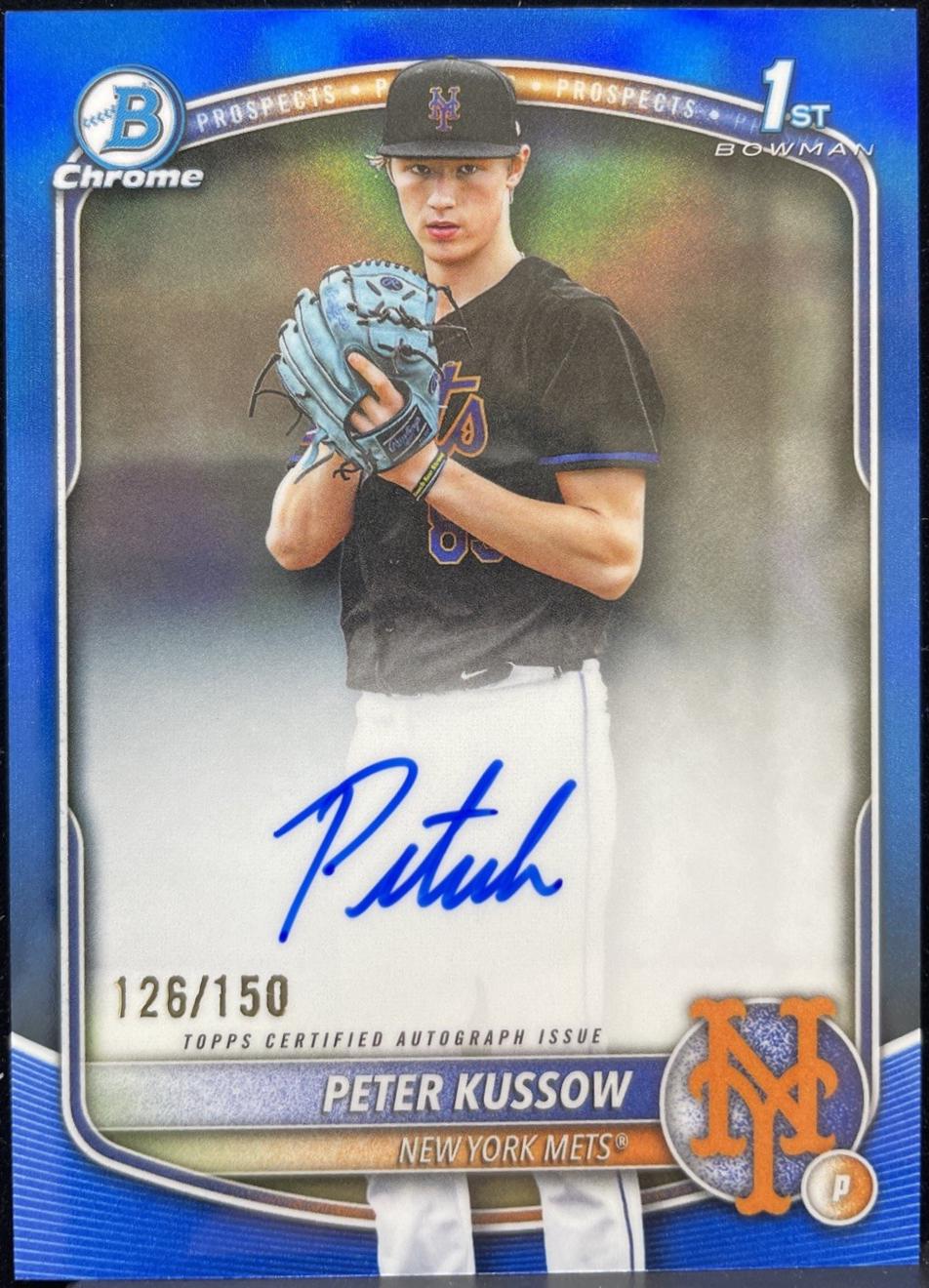 Peter Kussow [Blue Refractor] #CPA-PK
