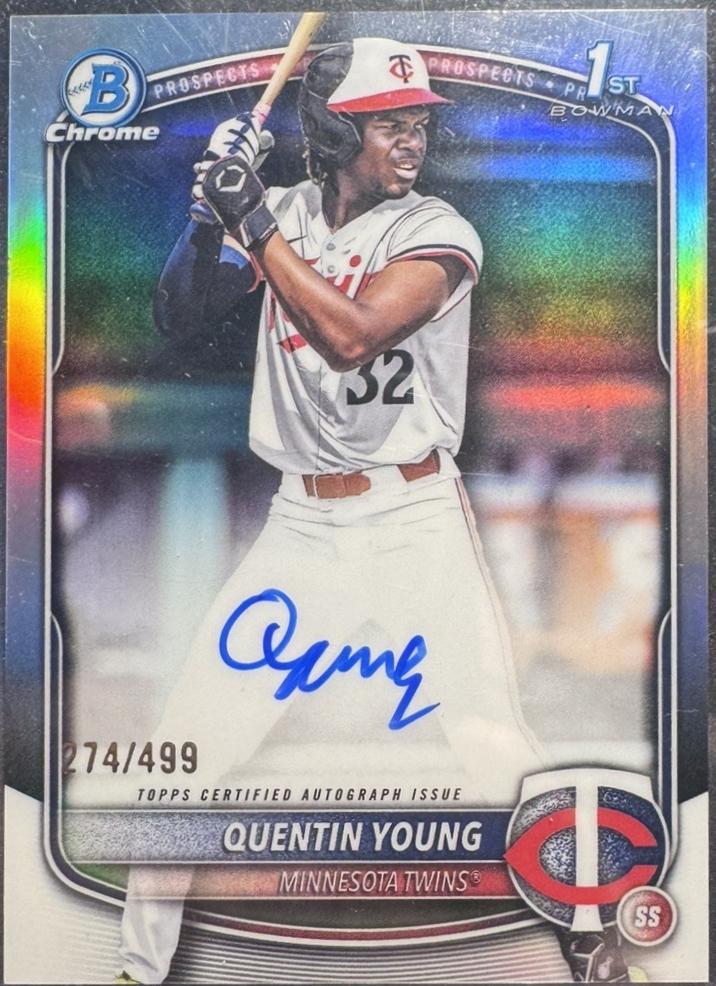 Quentin Young [Refractor] #CPA-QY