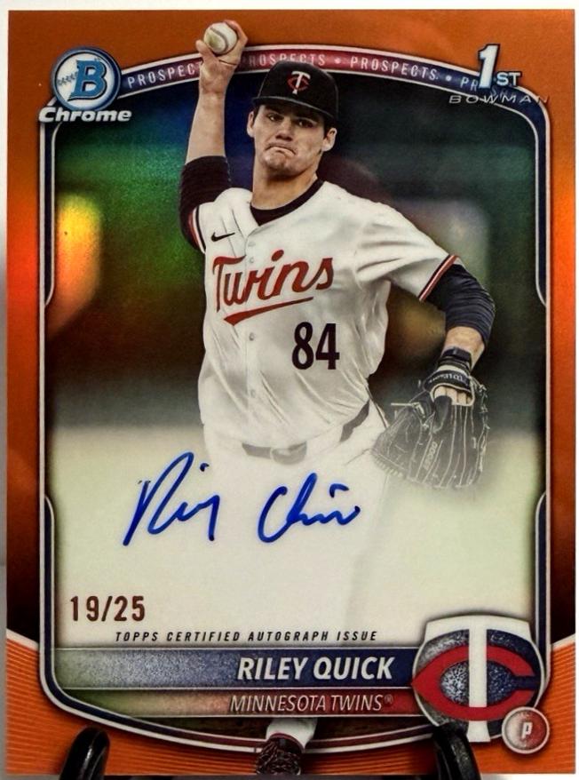 Riley Quick [Orange Refractor] #CPA-RQ