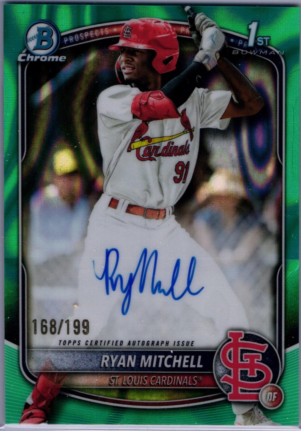 Ryan Mitchell [Aqua Lava Refractor] #CPA-RM