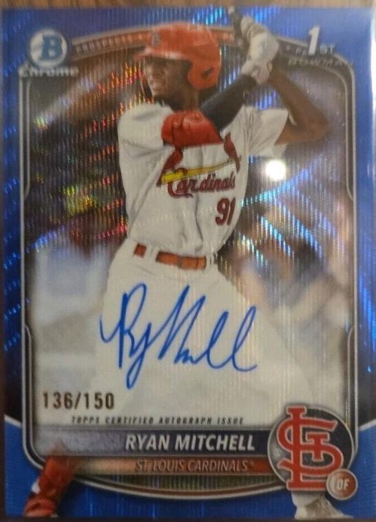 Ryan Mitchell [Blue Refractor] #CPA-RM