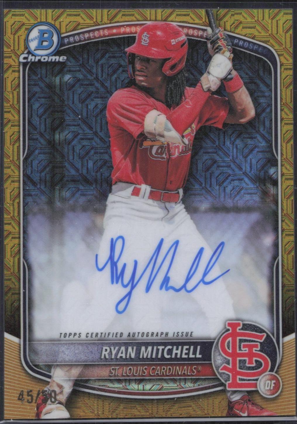Ryan Mitchell [Gold Refractor] #CPA-RM
