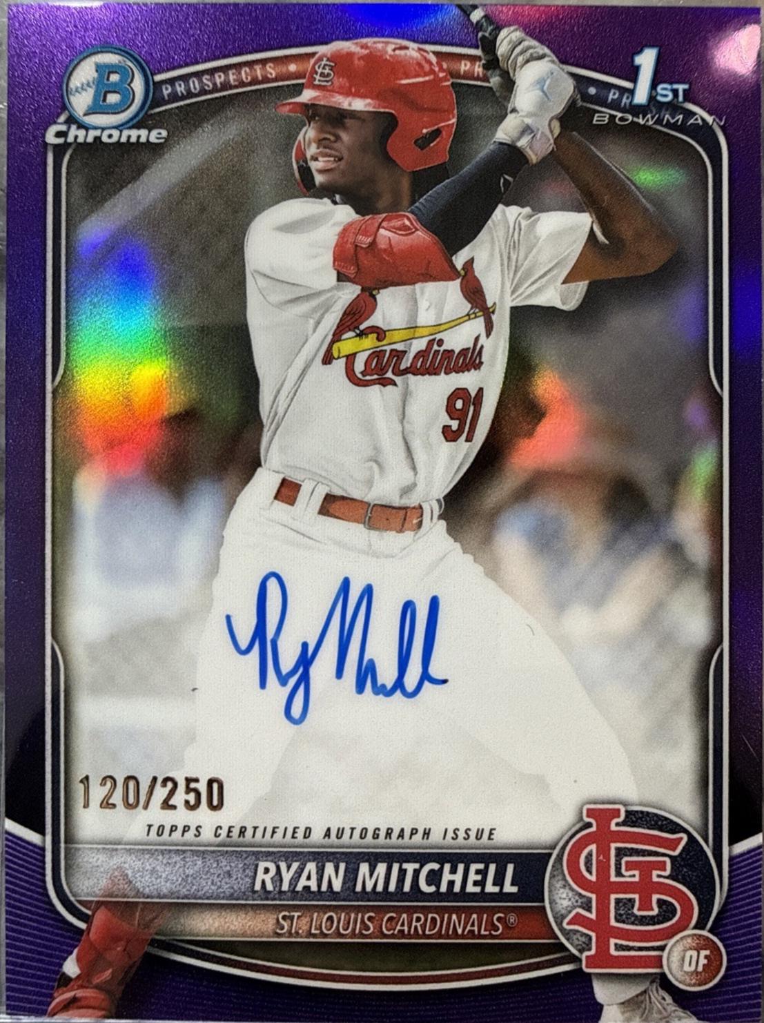 Ryan Mitchell [Purple Refractor] #CPA-RM