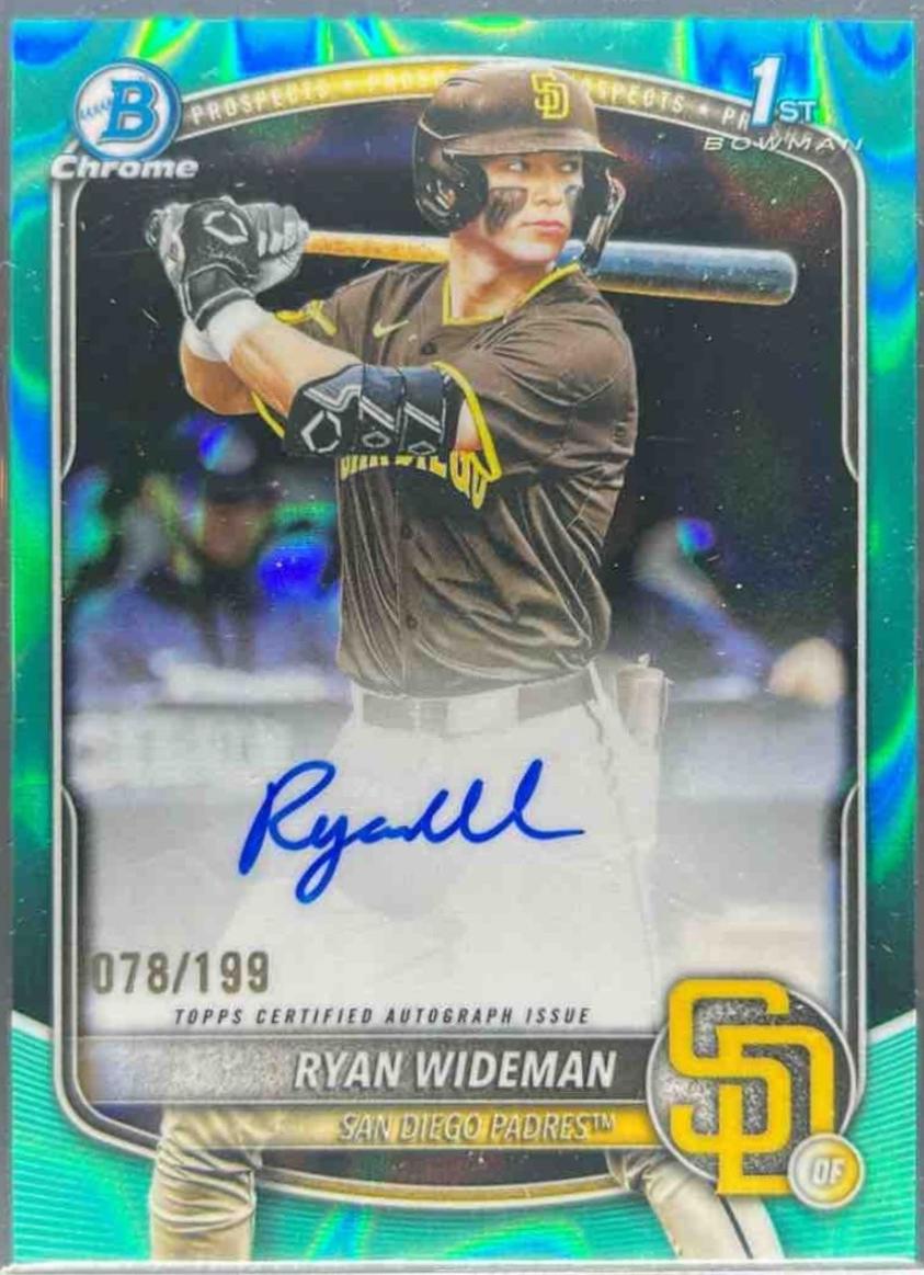 Ryan Wideman [Aqua Lava Refractor] #CPA-RW