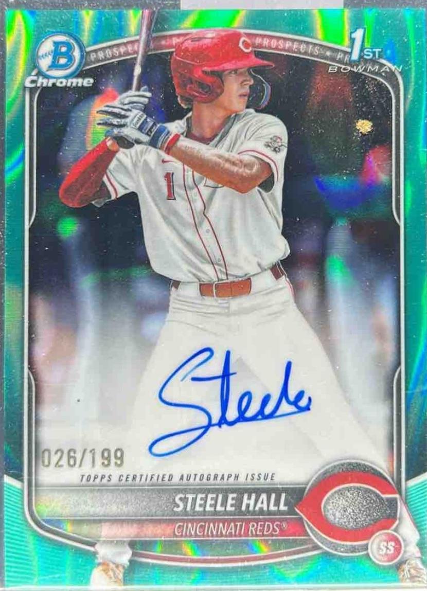 Steele Hall [Aqua Lava Refractor] #CPA-SHA